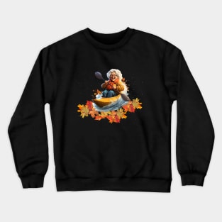 Funny Autumn Grandmother Crewneck Sweatshirt